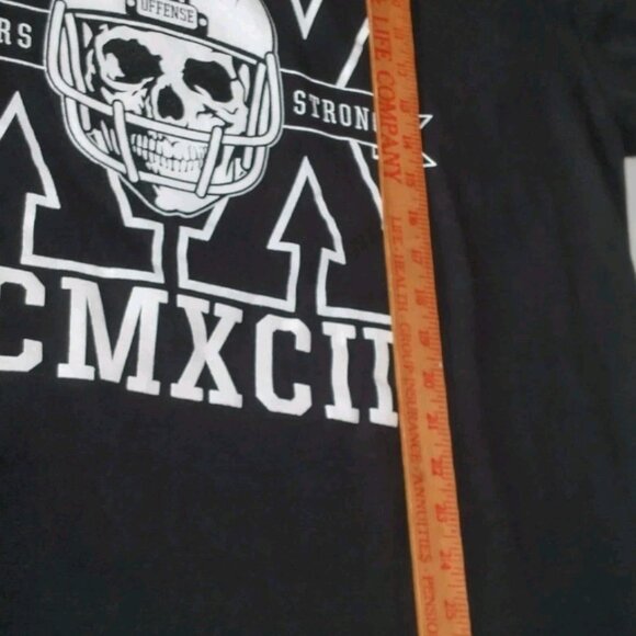 ECKO UNLTD Shirt 2XL 20 Years Strong Skull Football Helmet MXMXCIII Streetwear - Picture 7 of 8